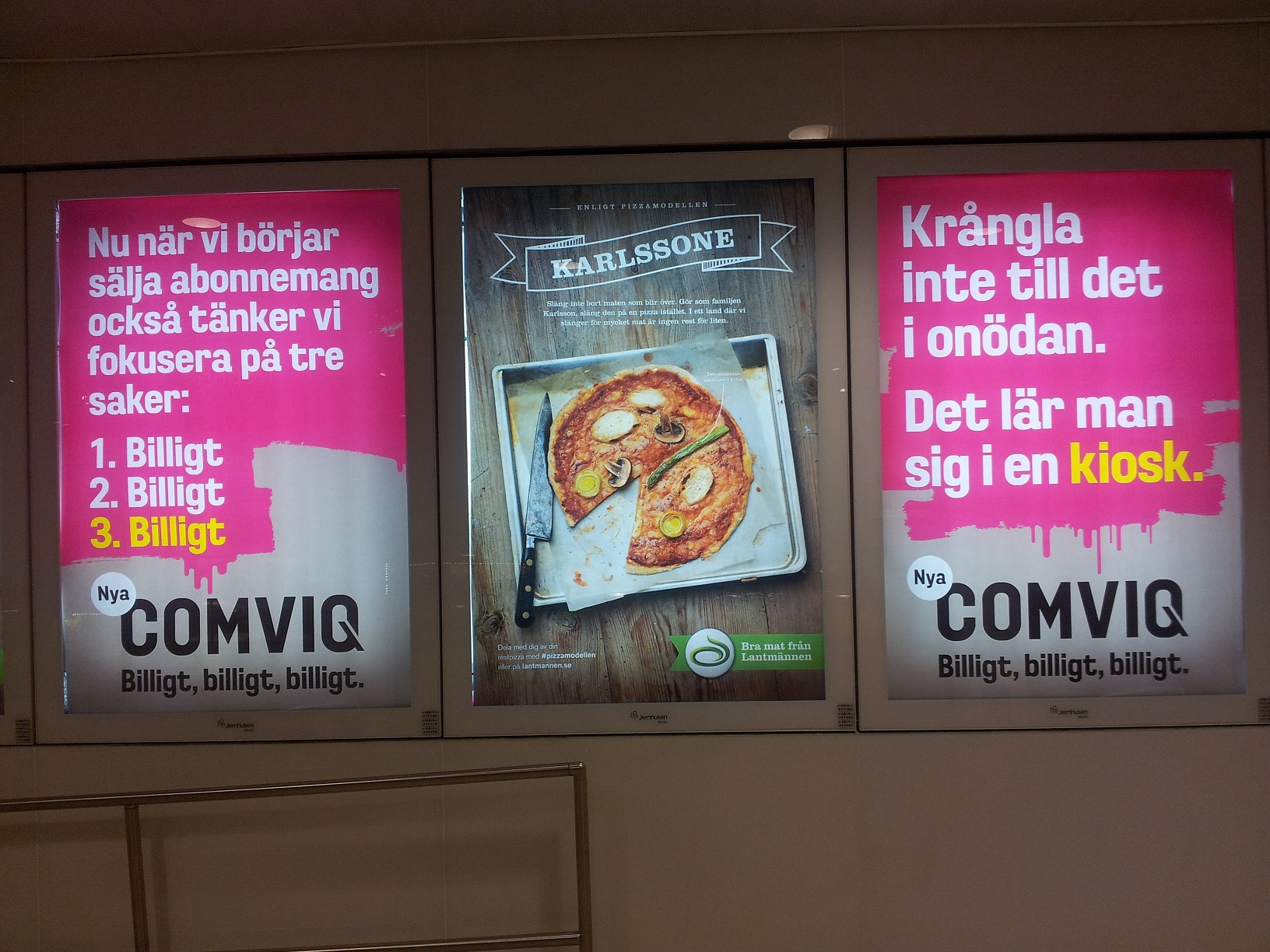 Reklam för Comviq 2012